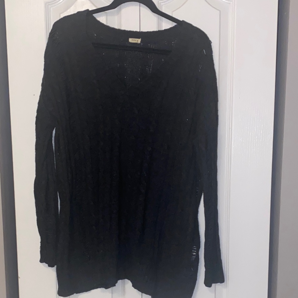 Garage Dark Knit Long Sleeve Top